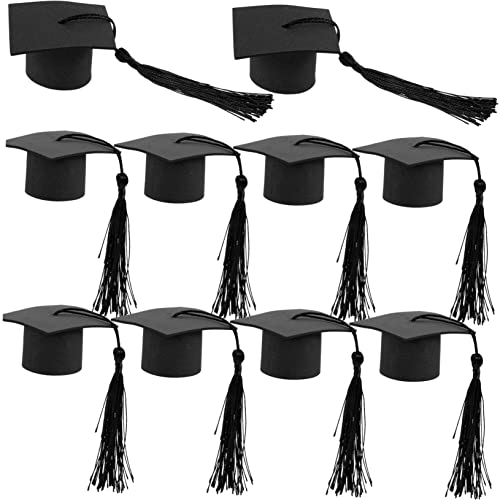 Abaodam 1 Satz Arzt Hut Dekoration Gold Aufkleber Dekorationen Partygeschenke Für Absolventen Abschlussfeier Teller Schule Glückwunsch Grad Kulisse Kappe Ihr Vlies Black 10 Stück Abaodam 1 Satz Arzt Hut Dekoration Gold Aufkleber Dekorationen Partygeschenke Für Absolventen Abschlussfeier Teller Schule Glückwunsch Grad Kulisse Kappe Ihr Vlies Black 10 Stück von Abaodam