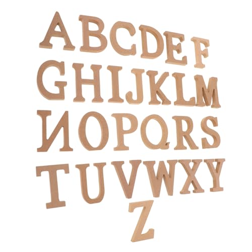 Abaodam 1 Satz Buchstabenverzierungen Holz-Alphabet Blockbuchstaben Aus Holz Briefdekoration Unfertige Holzbuchstaben Buchstaben Für Tischdekoration Kleine Buchstaben Hölzern Khaki Abaodam 1 Satz Buchstabenverzierungen Holz-Alphabet Blockbuchstaben Aus Holz Briefdekoration Unfertige Holzbuchstaben Buchstaben Für Tischdekoration Kleine Buchstaben Hölzern Khaki von Abaodam