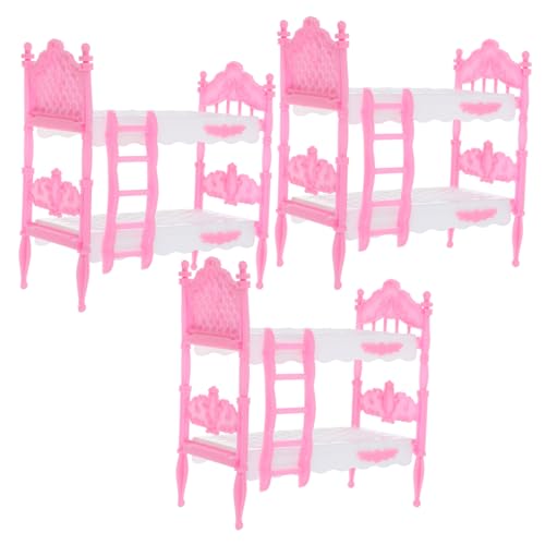 Abaodam 1 Satz Etagenbett für Puppen Hausmöbel Puppenständer winzige Möbel Hochbett puppenbett etagenbett puppenbetten dollhaus Funny Toys Möbelverzierung Mini-Hausbedarf Plastik Abaodam 1 Satz Etagenbett für Puppen Hausmöbel Puppenständer winzige Möbel Hochbett puppenbett etagenbett puppenbetten dollhaus Funny Toys Möbelverzierung Mini-Hausbedarf Plastik von Abaodam