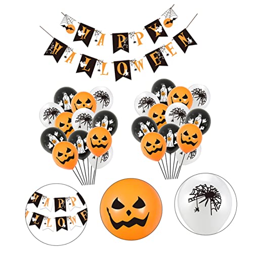 Abaodam 1 Satz Halloween Dekoratives Latte-Ballon-Set halloween banner halloween luftballons Halloween -Dekoration Halloween Wohnkultur Partyzubehör fröhliche Halloween-Dekoration Papier Abaodam 1 Satz Halloween Dekoratives Latte-Ballon-Set halloween banner halloween luftballons Halloween -Dekoration Halloween Wohnkultur Partyzubehör fröhliche Halloween-Dekoration Papier von Abaodam