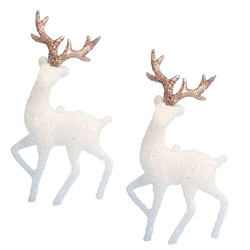 Abaodam 1 Satz Hirsch Anhänger Cute Decor Weihnachtsbasteln Raumdeko Christmas Decoations Lebkuchen Gefälscht Reh Kuchen Hirsch Miniaturen Kuchen Handwerk Dekoration Plastik Weiß 2 Stück Abaodam 1 Satz Hirsch Anhänger Cute Decor Weihnachtsbasteln Raumdeko Christmas Decoations Lebkuchen Gefälscht Reh Kuchen Hirsch Miniaturen Kuchen Handwerk Dekoration Plastik Weiß 2 Stück von Abaodam