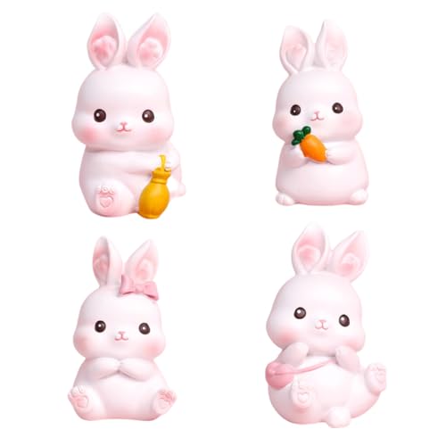 Abaodam 1 Satz Kaninchen-verzierung Figuren Kaninchen-spardose Hase Geburtstagsdeko Kindergeburtstags Dekoration Geburtstagstorte Dekoration Zum Kuchenbacken Harz 4 Stück Abaodam 1 Satz Kaninchen-verzierung Figuren Kaninchen-spardose Hase Geburtstagsdeko Kindergeburtstags Dekoration Geburtstagstorte Dekoration Zum Kuchenbacken Harz 4 Stück von Abaodam