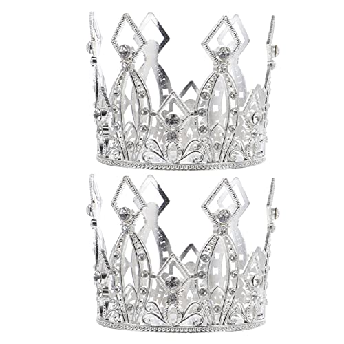 Abaodam 1 Satz Kuchen Krone Hochzeitsdeko Hochzeit Deko Cake Decoration Torte Deko Party Deko Einschulung Dekorationen Die Korona Bausatz Kinderkrone Dessert- Zinklegierung Silver 2st Abaodam 1 Satz Kuchen Krone Hochzeitsdeko Hochzeit Deko Cake Decoration Torte Deko Party Deko Einschulung Dekorationen Die Korona Bausatz Kinderkrone Dessert- Zinklegierung Silver 2st von Abaodam