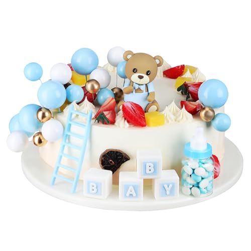 Abaodam 1satz Bär Cake Topper Für Babyparty Teilig Stabile Kuchendekoration Mit Süßem Bären-design Leicht Anwendbar Für Geburtstagsfeiern Shower-dekorationen Abaodam 1satz Bär Cake Topper Für Babyparty Teilig Stabile Kuchendekoration Mit Süßem Bären-design Leicht Anwendbar Für Geburtstagsfeiern Shower-dekorationen von Abaodam