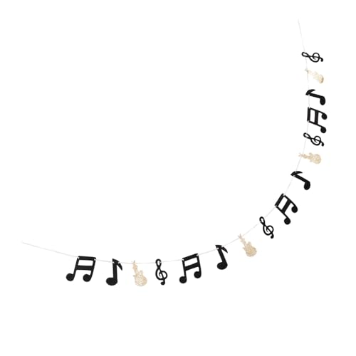 Abaodam 1 Satz Musiknoten Dekorationsbanner Schimmernde Gitarren Hintergrunddekoration für Musikpartys Geburtstagsfeiern und Hochzeiten Einfach zu Montieren Sorgt für Festliche Abaodam 1 Satz Musiknoten Dekorationsbanner Schimmernde Gitarren Hintergrunddekoration für Musikpartys Geburtstagsfeiern und Hochzeiten Einfach zu Montieren Sorgt für Festliche von Abaodam