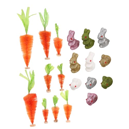 Abaodam 1 Satz Osterdesktop -Ornamente Festliche Tischdeko Karotten Hase Set Osterdekorationen PCS Handgemachte Hasen Hase Tischdeko künstliches Karottendekor Bauernhaus Osterdeko Schaum Abaodam 1 Satz Osterdesktop -Ornamente Festliche Tischdeko Karotten Hase Set Osterdekorationen PCS Handgemachte Hasen Hase Tischdeko künstliches Karottendekor Bauernhaus Osterdeko Schaum von Abaodam