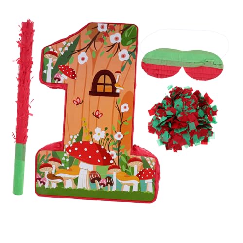 Abaodam 1 Satz Pilzpinata Piñata mit Stock Geburtstag Piñata Pilz-Party-Dekorationen Halloween Pinata Fiesta-Party-Piñata Pilz Geburtstagsdeko Mädchen Piñata gefüllte Piñata Papier Abaodam 1 Satz Pilzpinata Piñata mit Stock Geburtstag Piñata Pilz-Party-Dekorationen Halloween Pinata Fiesta-Party-Piñata Pilz Geburtstagsdeko Mädchen Piñata gefüllte Piñata Papier von Abaodam