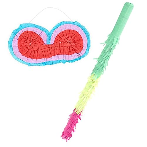 Abaodam 1 Satz Piñata-Stick pinata stab Pinata-Sticks Karnevalsfest-Requisite Kidcraft-Spielset spielzeug Gläser Partyzubehör für Kindergeburtstage Pinata-Brille für Kinder Junge schmücken von Abaodam