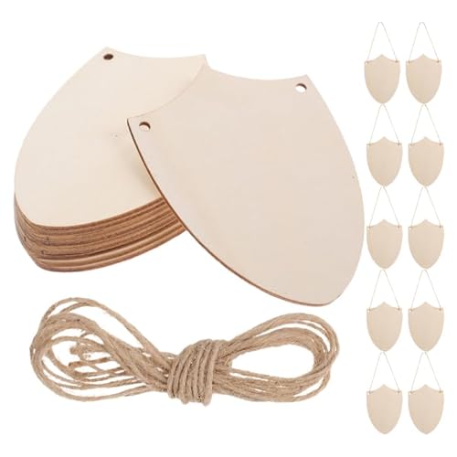 Abaodam 1 Satz Ritter-partygeschenke Vintage - Schildholzausschnitte Holzhandwerk Selber Machen Unfertige Holzschilder Holzschild-handwerk Holzhandwerksanhänger Pappelbrett Beige 20st Abaodam 1 Satz Ritter-partygeschenke Vintage - Schildholzausschnitte Holzhandwerk Selber Machen Unfertige Holzschilder Holzschild-handwerk Holzhandwerksanhänger Pappelbrett Beige 20st von Abaodam