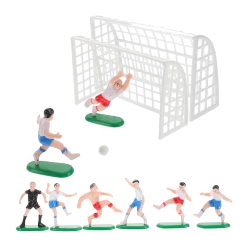 Abaodam 1 Satz Sportball- -topper Tischdekoration Für Fußball Kuchendekoration Von Sport Themen Sport- -topper Für Jungen Fußball-actionfiguren Fußballfiguren von Abaodam