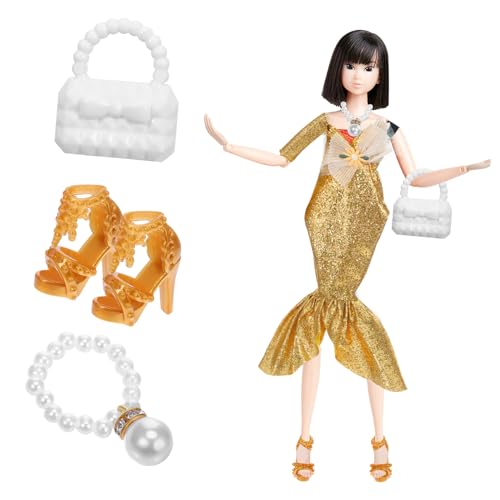 Abaodam 1 Set Abendkleid Puppenkleid Tragen Kleidung für Puppen Sparkly Pailletten Kleid Meerjungfrau Puppen Kostüm Zubehör Puppen Formelles Kleid Puppen Edles Kleid Miniaturschuh Puppen Kleid Plüsch Abaodam 1 Set Abendkleid Puppenkleid Tragen Kleidung für Puppen Sparkly Pailletten Kleid Meerjungfrau Puppen Kostüm Zubehör Puppen Formelles Kleid Puppen Edles Kleid Miniaturschuh Puppen Kleid Plüsch von Abaodam