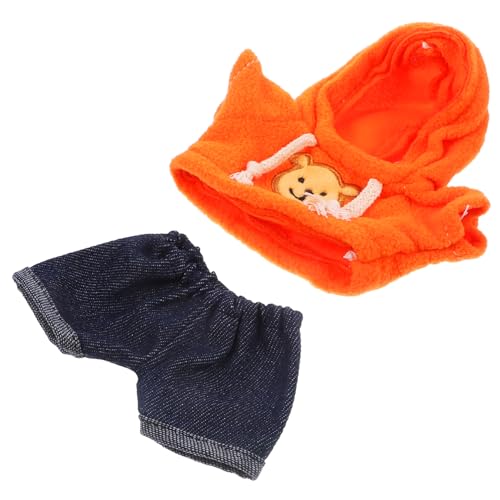 Abaodam 1 Set Dekorative Bärenkostü Kleidung Für Teddybär üße Puppe Outfit Mit Hose Und Hoodie Ideales Puppenkleidungsset Für Kuscheltier Dekoration Abaodam 1 Set Dekorative Bärenkostü Kleidung Für Teddybär üße Puppe Outfit Mit Hose Und Hoodie Ideales Puppenkleidungsset Für Kuscheltier Dekoration von Abaodam