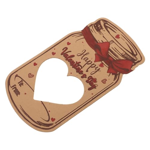 Abaodam 1 Set Gläser „happy Valentines Day“-karten Für Kinder, Lustige Valentinstagsgeschenke, Klassenzimmer-valentinsaustauschkarten Für Schulaustausch-partygeschenke Abaodam 1 Set Gläser „happy Valentines Day“-karten Für Kinder, Lustige Valentinstagsgeschenke, Klassenzimmer-valentinsaustauschkarten Für Schulaustausch-partygeschenke von Abaodam