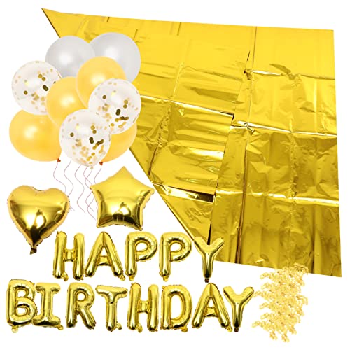 Abaodam 1 Set Happy Birthday Motto Party Dekoration Set Premium Geburtstag Luftballons Tischdecke Spaß Party Supplies für Frauen für Feiern und Fotohintergründe Abaodam 1 Set Happy Birthday Motto Party Dekoration Set Premium Geburtstag Luftballons Tischdecke Spaß Party Supplies für Frauen für Feiern und Fotohintergründe von Abaodam