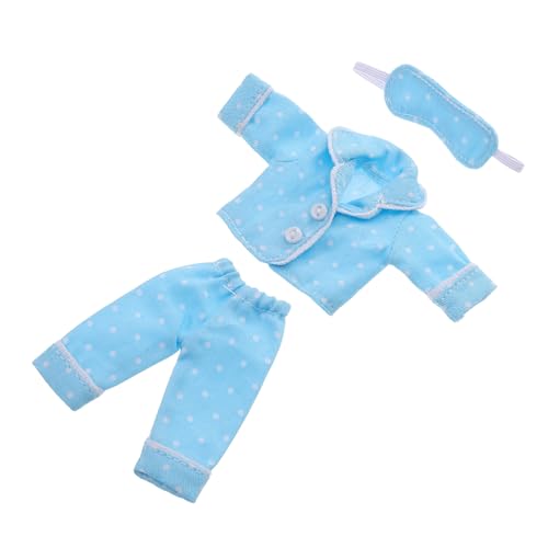 Abaodam 1 Set Mini-Puppen-Pyjamas Puppen-nachtwäsche Kleidung Süßes Outfit Zubehör-Set Für Jungen Und Mädchen von Abaodam