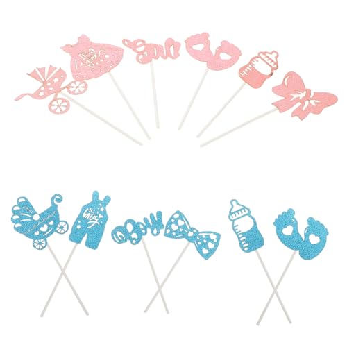 Abaodam 1 Set Requisiten Zur Enthüllung Des Geschlechts Cupcake Topper Babyparty Foto Requisiten Mädchen Kuchendekorationen Dekorationen Zur Enthüllung Des Geschlechts Babyparty Abaodam 1 Set Requisiten Zur Enthüllung Des Geschlechts Cupcake Topper Babyparty Foto Requisiten Mädchen Kuchendekorationen Dekorationen Zur Enthüllung Des Geschlechts Babyparty von Abaodam