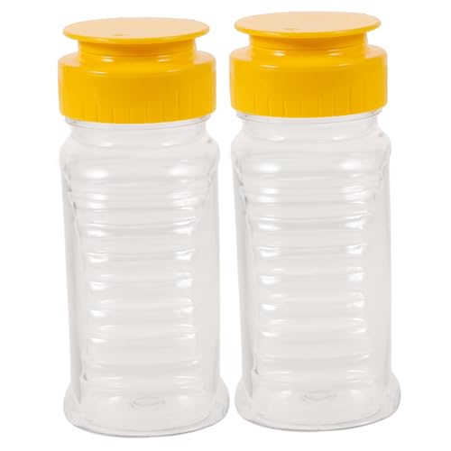 Abaodam 1 Set tragbare Quetschflasche, wiederverwendbarer Soßenspender für Salat, Dressing, Honig und Sirup, langlebig, einfach zu kontrollieren, Gewürzbehälter, 2 Stück von Abaodam