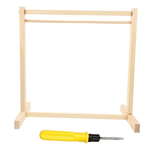 Abaodam 1 Stück Kleiderbügel für Puppen Kleidung Mädchen Puppenmöbel Mini kinderkleiderbügel kleiderbügel Kinderspielzeug puppenhaus zubehör Kleiderregal Spielzeugzubehör hölzern von Abaodam