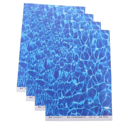 Abaodam 10 Blatt Wassermusterpapier Aquarium Hintergrund Pool Hof Hintergrund Wasserhintergrund Bastelpapier Wassertapete Posterpapier Schwimmbad Hintergrund Tapete Blauer Abaodam 10 Blatt Wassermusterpapier Aquarium Hintergrund Pool Hof Hintergrund Wasserhintergrund Bastelpapier Wassertapete Posterpapier Schwimmbad Hintergrund Tapete Blauer von Abaodam