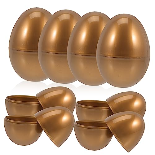 Abaodam 10 Stück Eierdekoration Goldene Eier Für Wundergeschirr Schmucktablett Dekorative Kleinigkeiten Kreativer Bierspender Avocado Knospenvase Wurstwaren Lebensmittel Abaodam 10 Stück Eierdekoration Goldene Eier Für Wundergeschirr Schmucktablett Dekorative Kleinigkeiten Kreativer Bierspender Avocado Knospenvase Wurstwaren Lebensmittel von Abaodam