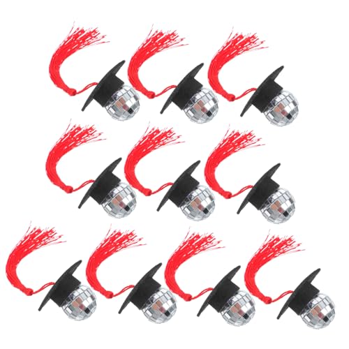 Abaodam 10 Stück Grad Cap Cupcake Topper Cupcake Grad Cap Decor Abschluss-Kuchenaufsatz Cupcake -Topper Abschlussdekorationen Abschluss -Cupcake -Dekorationen Filzstoff rot Abaodam 10 Stück Grad Cap Cupcake Topper Cupcake Grad Cap Decor Abschluss-Kuchenaufsatz Cupcake -Topper Abschlussdekorationen Abschluss -Cupcake -Dekorationen Filzstoff rot von Abaodam