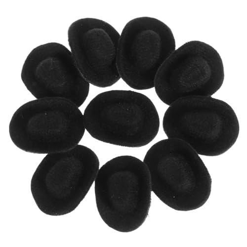 Abaodam 10 Stück Kleine Mützen Kopfbedeckungen DIY Mini Zylinder Winziger Zylinder Winzige Hüte Mini Zylinder Miniatur Zylinder Puppenhüte Kleine Hüte Zum Basteln Schwarz Eva Abaodam 10 Stück Kleine Mützen Kopfbedeckungen DIY Mini Zylinder Winziger Zylinder Winzige Hüte Mini Zylinder Miniatur Zylinder Puppenhüte Kleine Hüte Zum Basteln Schwarz Eva von Abaodam