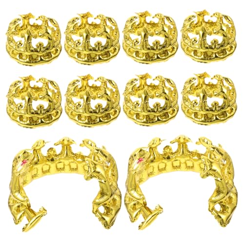 Abaodam 10 Stück Kronenballonhut Girlande Geburtstagsballon Dekoration Konfetti Grüne Luftballons Dekorative Kronenballons Party Geburtstagsfeier Ballon Folienballons Aluminiumfolie Golden Abaodam 10 Stück Kronenballonhut Girlande Geburtstagsballon Dekoration Konfetti Grüne Luftballons Dekorative Kronenballons Party Geburtstagsfeier Ballon Folienballons Aluminiumfolie Golden von Abaodam