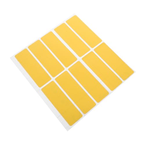 Abaodam 10 Stück Positionierungsaufkleber Beschriftungsetikett für den Schreibtisch Locator-Label Aufkleber Etiketten Standortmarkierungsetiketten Schreibtischmarker PVC selbstklebend Gelb Abaodam 10 Stück Positionierungsaufkleber Beschriftungsetikett für den Schreibtisch Locator-Label Aufkleber Etiketten Standortmarkierungsetiketten Schreibtischmarker PVC selbstklebend Gelb von Abaodam