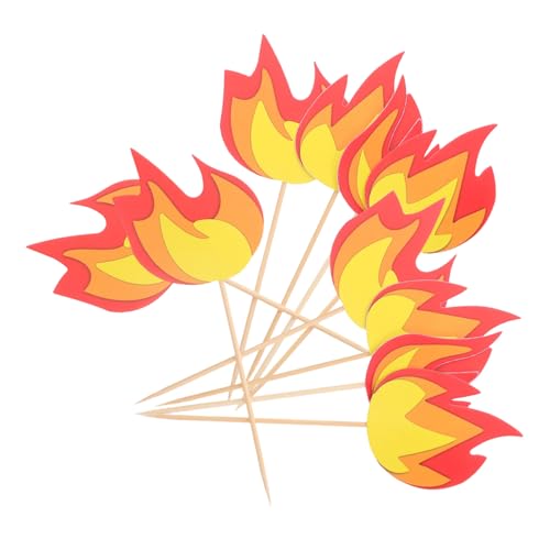 Abaodam 10 Stück Teiliges Feuerwehr-motiv Cupcake-topper Detailreiche Feuerwehr-partydekoration Einfach zu Platzieren für Kindergeburtstagstorten und Themenfeiern Abaodam 10 Stück Teiliges Feuerwehr-motiv Cupcake-topper Detailreiche Feuerwehr-partydekoration Einfach zu Platzieren für Kindergeburtstagstorten und Themenfeiern von Abaodam