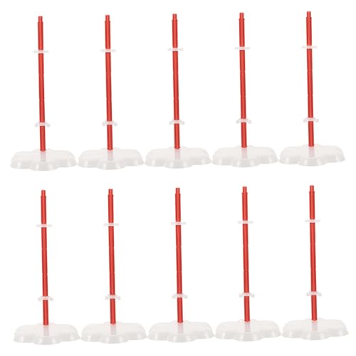 Abaodam 10 Stück Teiliges Puppenständer mit Stabilem Material Flachem Boden und Sicherem Hüftclip Leichte Aufbewahrung Rutschfester Halter für Puppen und Actionfiguren Basisdurchmesser Abaodam 10 Stück Teiliges Puppenständer mit Stabilem Material Flachem Boden und Sicherem Hüftclip Leichte Aufbewahrung Rutschfester Halter für Puppen und Actionfiguren Basisdurchmesser von Abaodam