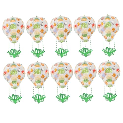 Abaodam 10 Stück Transparente Aluminiumfolie Für Heißluftballons Abaodam 10 Stück Transparente Aluminiumfolie Für Heißluftballons von Abaodam