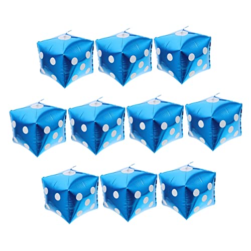 Abaodam 10 Stück Würfel Ballon Konfetti Ballongirlandenstreifen Ballonringe Ballonbogen-clips Ballongrößenwürfel Faltbar Luftballons Für Geburtstagsfeier Ballonparty Blue Aluminiumfolie Abaodam 10 Stück Würfel Ballon Konfetti Ballongirlandenstreifen Ballonringe Ballonbogen-clips Ballongrößenwürfel Faltbar Luftballons Für Geburtstagsfeier Ballonparty Blue Aluminiumfolie von Abaodam