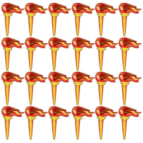Abaodam 100 Stück Aufblasbare Pack Fackel Cheerleading Requisiten für Sportwettbewerbe Kostümpartys und Mittelalterliche Veranstaltungen Abaodam 100 Stück Aufblasbare Pack Fackel Cheerleading Requisiten für Sportwettbewerbe Kostümpartys und Mittelalterliche Veranstaltungen von Abaodam
