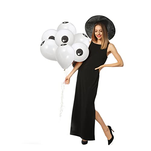 Abaodam 100 Stück Augenballon halloween luftballons halloween ballons ballongas balongas balloon Folienballons von Monsters Inc funkelnd Luftballons einstellen kleine Luftballons Emulsion von Abaodam