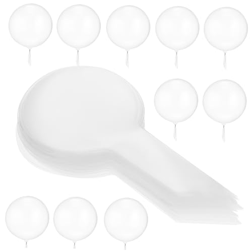 Abaodam 100 Stück Bobo-ball Zahlenballons Inflator Streamer Mega Klare Luftballons Zum Füllen Blaue Luftballons Party Luftballons Stanzen Ballondekorationen Für Hochzeiten Tpu Transparent Abaodam 100 Stück Bobo-ball Zahlenballons Inflator Streamer Mega Klare Luftballons Zum Füllen Blaue Luftballons Party Luftballons Stanzen Ballondekorationen Für Hochzeiten Tpu Transparent von Abaodam