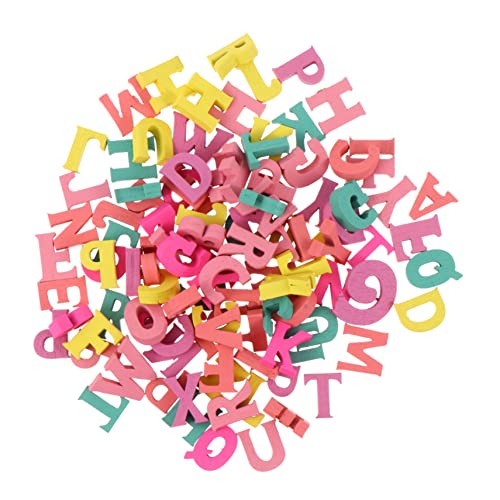Abaodam 100 Stück Bunte Holzscheiben DIY Bastelmaterialien für Kreative Holzdekorationen Buchstaben und Vielseitig Einsetzbar Abaodam 100 Stück Bunte Holzscheiben DIY Bastelmaterialien für Kreative Holzdekorationen Buchstaben und Vielseitig Einsetzbar von Abaodam