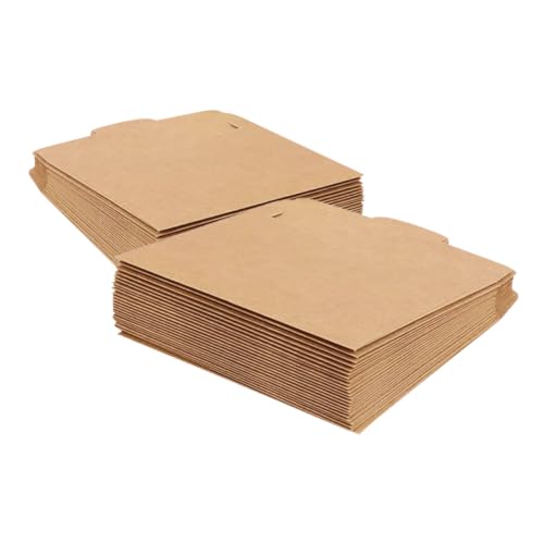 Abaodam 100 Stück Disc-Beutel, Einkaufstaschen, große Papiertüten, legale Umschläge, Brief-Größe, Umschläge, Medien-Aufbewahrungshüllen, Weihnachtsverpackungstaschen, Papier, Hellbraun Abaodam 100 Stück Disc-Beutel, Einkaufstaschen, große Papiertüten, legale Umschläge, Brief-Größe, Umschläge, Medien-Aufbewahrungshüllen, Weihnachtsverpackungstaschen, Papier, Hellbraun von Abaodam