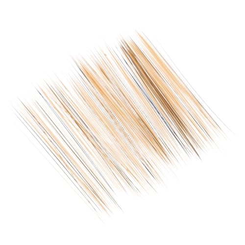 Abaodam 100 Stück Simulierte Katzenschnurrhaare bastelbedarf Basteln Sie tierische Schnurrhaare Filzzubehör Katzenschnurrhaare zum Nadelfilzen Katze Schnurrhaare Plastik Light Brown von Abaodam