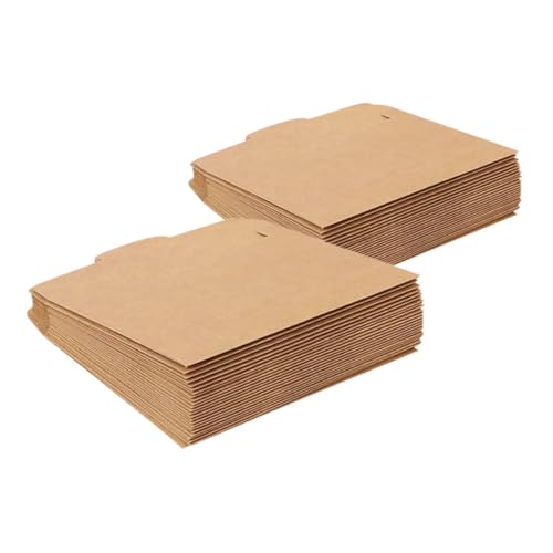 Abaodam Elegante Kraftpapierhüllen 100 Stück Krafthüllen -aufbewahrungsbeutel Dateiumschläge von Abaodam