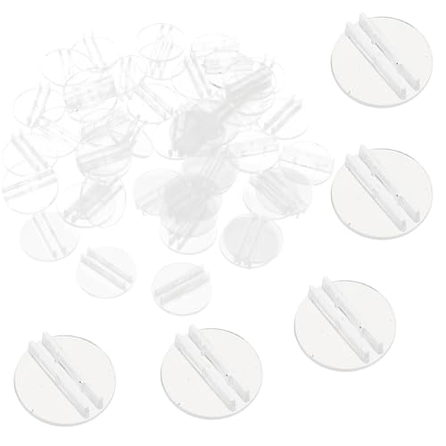 Abaodam 100Stücke Kartenständer aus Kunststoff für Visitenkarten und Spielkarten Stabiler Kartenhalter für Büro und Tischdekoration Abaodam 100Stücke Kartenständer aus Kunststoff für Visitenkarten und Spielkarten Stabiler Kartenhalter für Büro und Tischdekoration von Abaodam