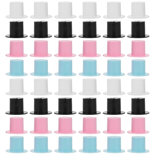 Abaodam 100stücke DIY Mini Mützen Dekoration Clownhut Bastelaccessoire Gemischte Farbe Puppenhut Partyzubehör Abaodam 100stücke DIY Mini Mützen Dekoration Clownhut Bastelaccessoire Gemischte Farbe Puppenhut Partyzubehör von Abaodam