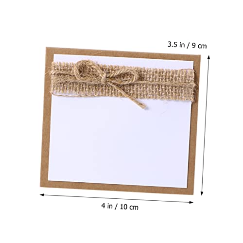Abaodam 10Stücke Vintage Tischkarten mit Juteseil für Hochzeiten Geburtstagsfeiern und Anlässe Namenskarten und Platzkarten für Stilvolle Tischdekoration Abaodam 10Stücke Vintage Tischkarten mit Juteseil für Hochzeiten Geburtstagsfeiern und Anlässe Namenskarten und Platzkarten für Stilvolle Tischdekoration von Abaodam