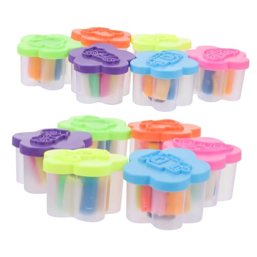 Abaodam 12 Boxen Teiliges DIY Modelliermasse für Bunte Ungiftige Knetmasse für Kreative Bastelprojekte Aufbewahrungsbox für Figuren Schlüsselanhänger und Dekorationen Zufällige Farbe Abaodam 12 Boxen Teiliges DIY Modelliermasse für Bunte Ungiftige Knetmasse für Kreative Bastelprojekte Aufbewahrungsbox für Figuren Schlüsselanhänger und Dekorationen Zufällige Farbe von Abaodam