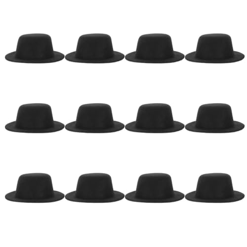 Abaodam 12 STK Kleiner Hut Ninja-Luftfritteuse Korbschubladen Spieß Sombrero Formen handhaben Minihüte zum Basteln Mini-Hüte Miniaturhüte zum Selbermachen Puppenhüte Gezogenes Tuch Black Abaodam 12 STK Kleiner Hut Ninja-Luftfritteuse Korbschubladen Spieß Sombrero Formen handhaben Minihüte zum Basteln Mini-Hüte Miniaturhüte zum Selbermachen Puppenhüte Gezogenes Tuch Black von Abaodam