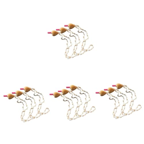 Abaodam 12 Stk Muschelpfeife Trainingspfeife Geschenke für Kinder Kinderspielzeug party zubehör kinder Spielzeuge Halskette laute Überlebenspfeife Sicherheits-Überlebenspfeife Musik Hülse von Abaodam