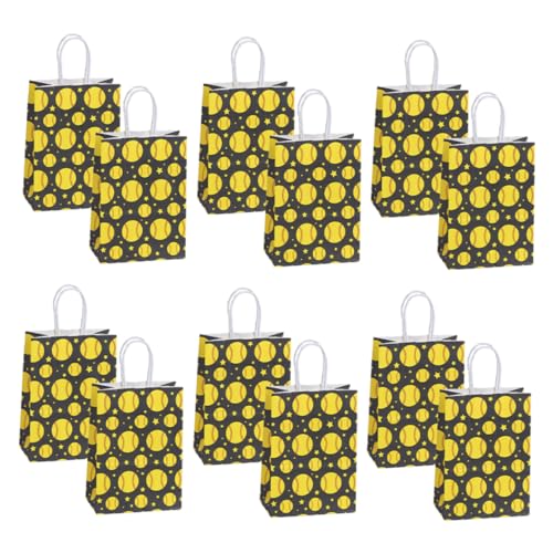 Abaodam 12stücke Baseball- Papiertüten Für Snacks Und Süßigkeiten Praktische Mitgebsel Für Partys Und Feiern Handliche Geschenktüten Kraftpapier Abaodam 12stücke Baseball- Papiertüten Für Snacks Und Süßigkeiten Praktische Mitgebsel Für Partys Und Feiern Handliche Geschenktüten Kraftpapier von Abaodam