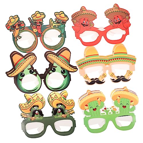 Abaodam 12 Stück Mexikanische Fiesta Partybrillen Papierbrillen für Kostümpartys Foto Requisiten und Feierlichkeiten Leicht und Sicher für Veranstaltungen und Anlässe Abaodam 12 Stück Mexikanische Fiesta Partybrillen Papierbrillen für Kostümpartys Foto Requisiten und Feierlichkeiten Leicht und Sicher für Veranstaltungen und Anlässe von Abaodam