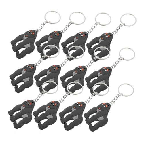 Abaodam 12 Stück Orang-Utan-Schlüsselanhänger kindergeschenk Niedlicher Schlüsselanhänger keuchen Ringe Plüsch Gorilla-Anhänger zum Aufhängen Gorillaförmiger Anhänger PVC Abaodam 12 Stück Orang-Utan-Schlüsselanhänger kindergeschenk Niedlicher Schlüsselanhänger keuchen Ringe Plüsch Gorilla-Anhänger zum Aufhängen Gorillaförmiger Anhänger PVC von Abaodam