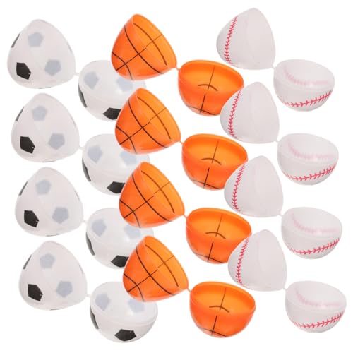 Abaodam 12stücke Befüllbare Ostereier Aus Sportliche Eier Für Ostern Party- Deko Spielzeug Für Ostereiersuche Und Tischdekoration Abaodam 12stücke Befüllbare Ostereier Aus Sportliche Eier Für Ostern Party- Deko Spielzeug Für Ostereiersuche Und Tischdekoration von Abaodam