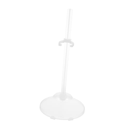 Abaodam 12 Stück Puppenständer Verstellbare und Transparente Figurenhalter für Doll Display Stabiler Puppenzubehör für Kreative Schaufenster und Sammlungen von Abaodam